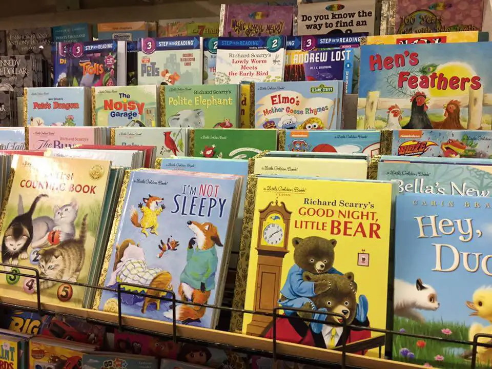story books for children soled at local nashville illinois variety store